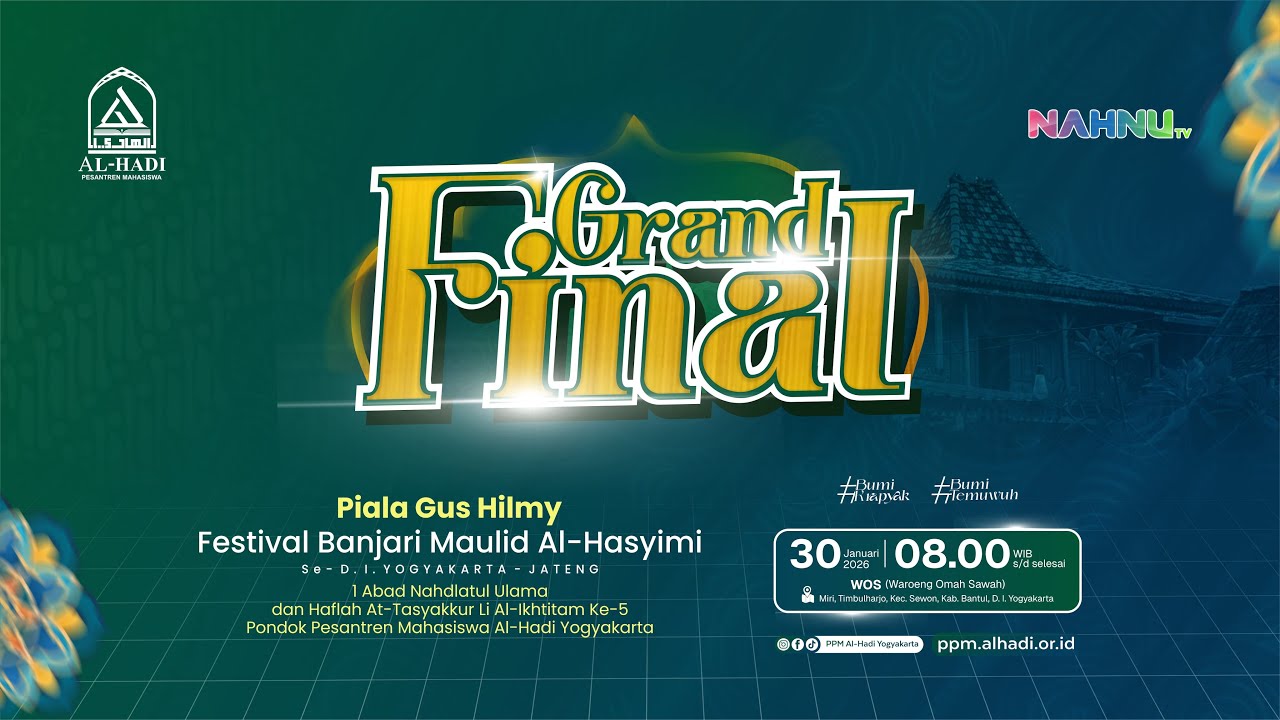 🔴LIVE Festifal Hadrah Al-Banjari Maulid Al-Hasyimi