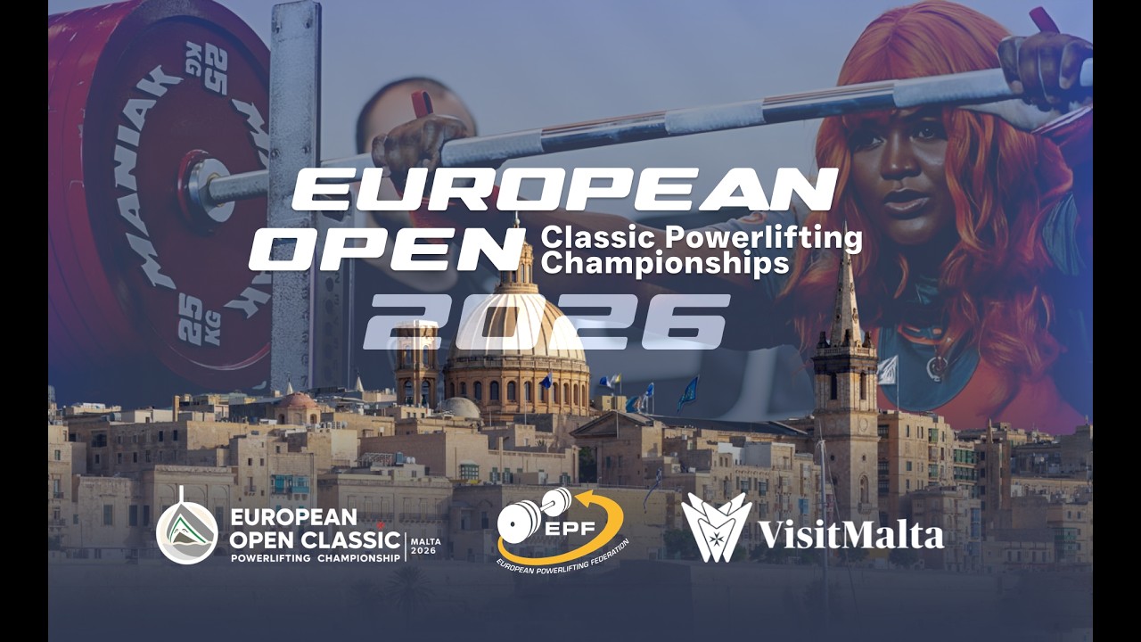 🔴 LIVE: Women 84+ kg & Men 120+ kg - 2026 European Open Classic Powerlifting Championships