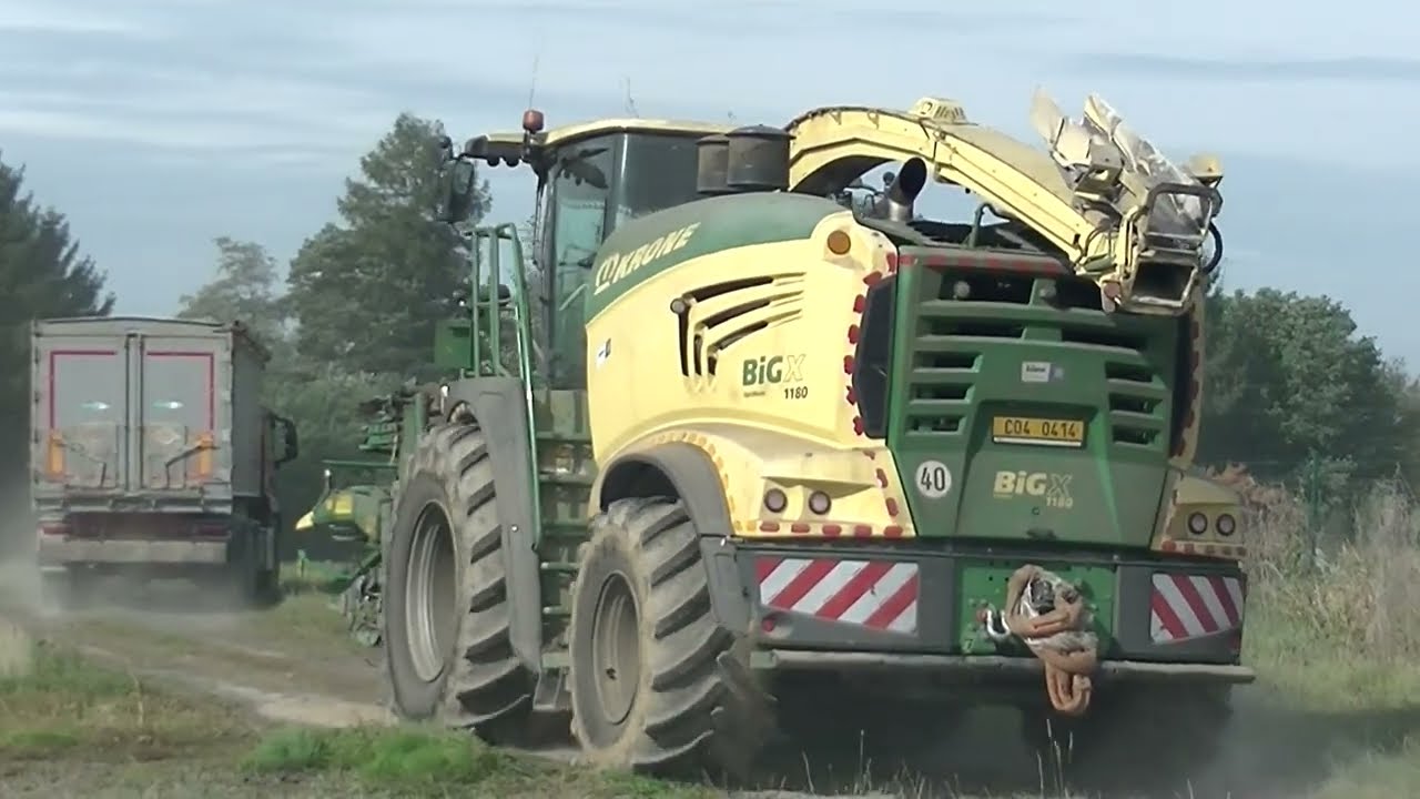 Sklizeň Kukuřice 2025 s Krone Big X 1180,3x Man a 2x Tatra Phoenix