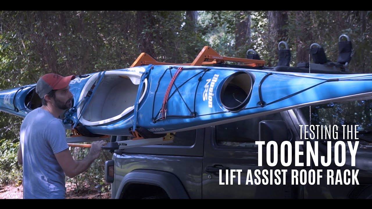 TOOENJOY Lift Assist Roof Rack Overview for Kayaking - Kayak Hipster