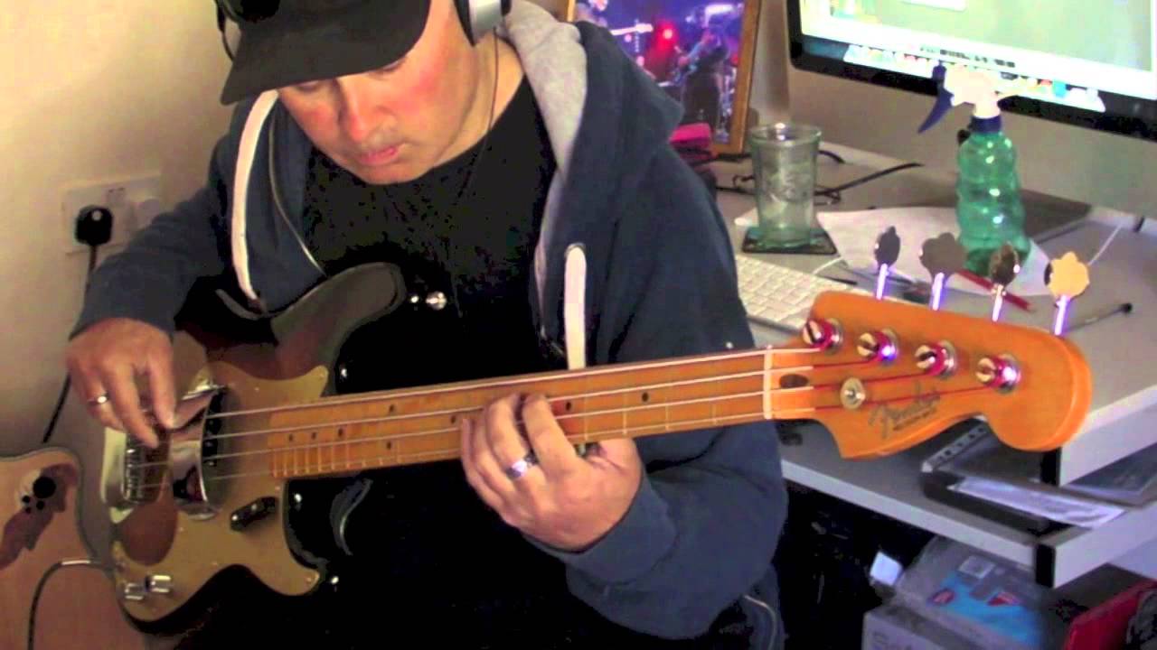 SWEET GEORGIA BROWN ON FENDER USA 57 RE ISSUE BASS