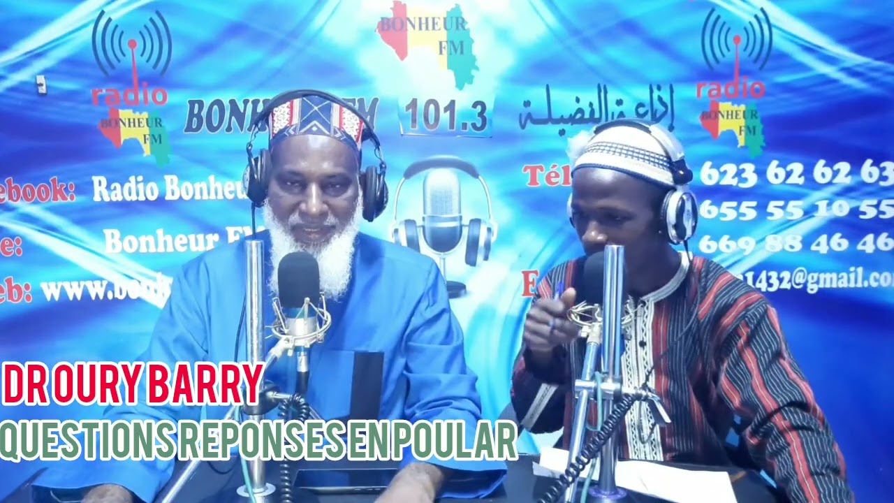 Questions réponses en Poular avec Dr Oury Barry