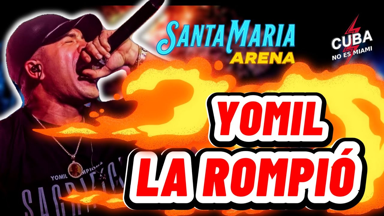 🔥En vivo. Reventando el Santa María Arena. Yomil en Concierto.