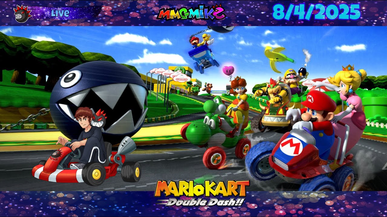 Final Practice for Mario Kart Double Dash before LIRetro 2025 with Moonlitmaple