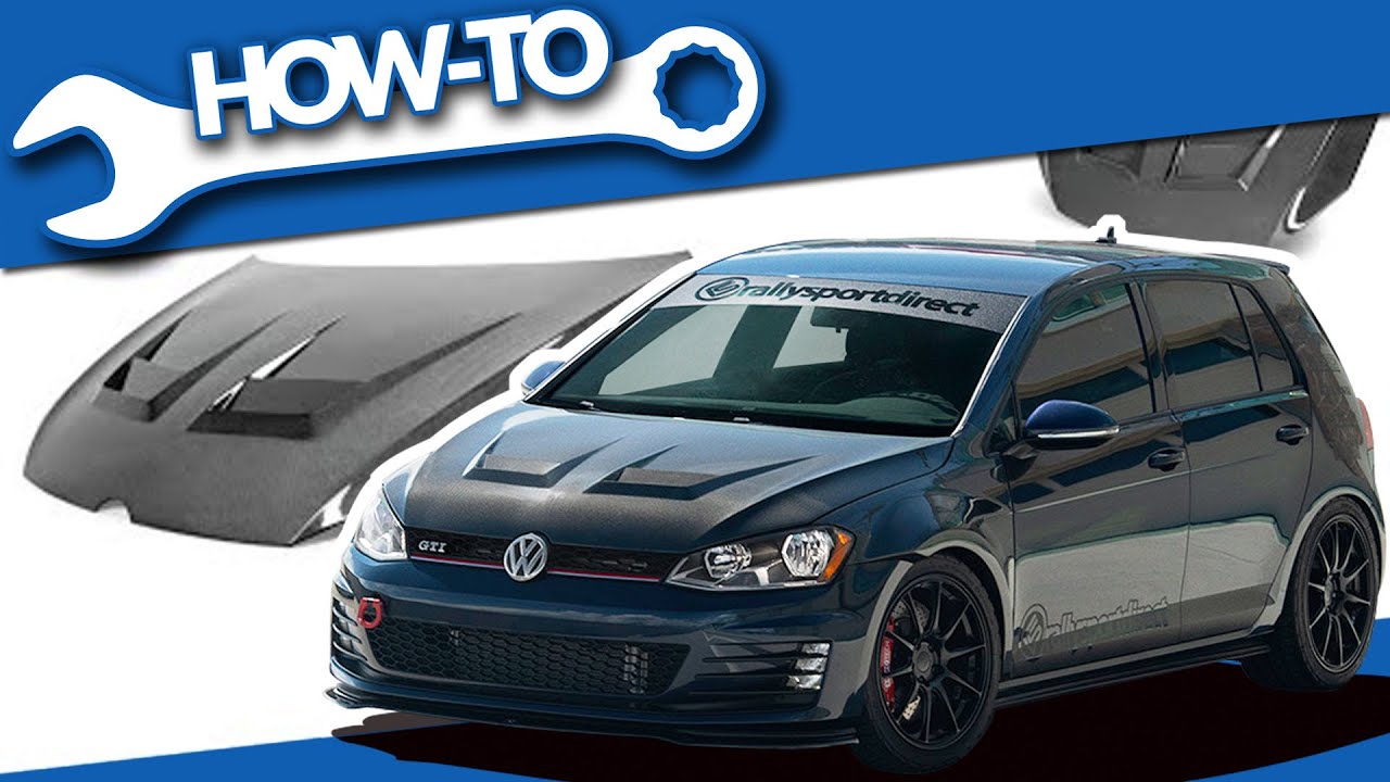 Инструкция: Карбоновый капот Seibon — Volkswagen GTI 15+