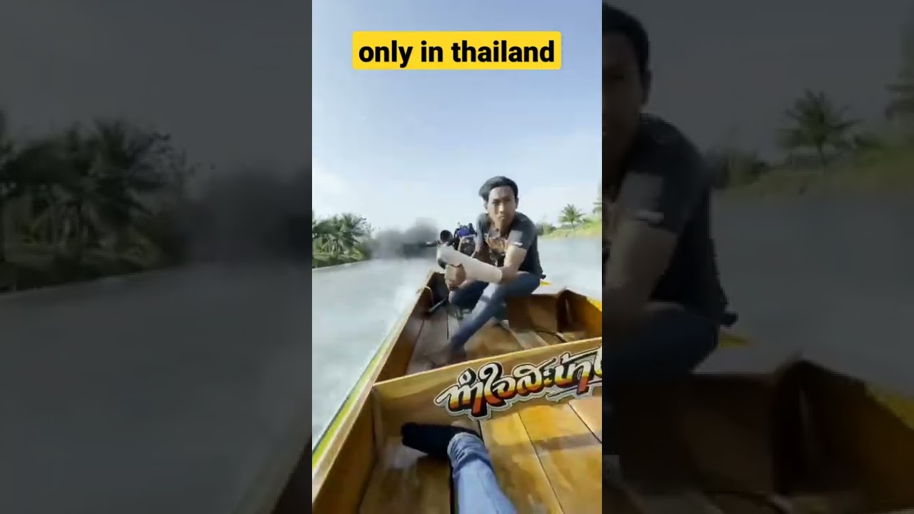 Feel the speed ] thai style water race❗
