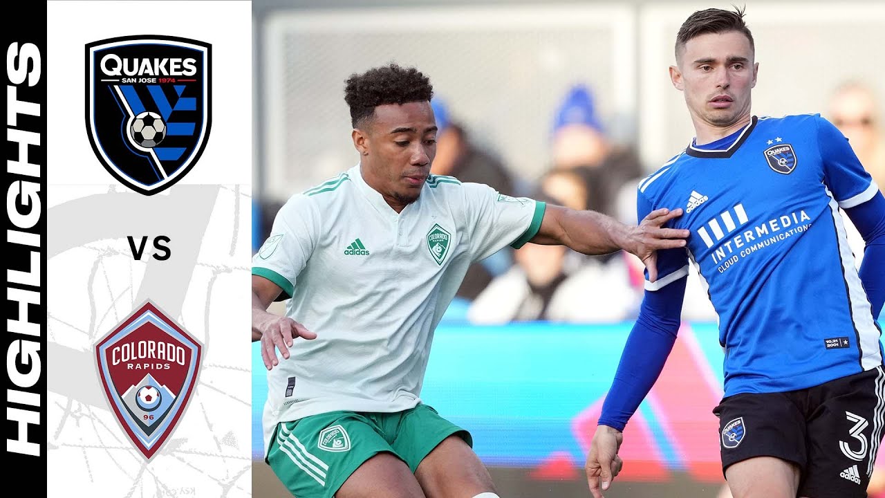 HIGHLIGHTS: San Jose Earthquakes vs. Colorado Rapids | May 07, 2022