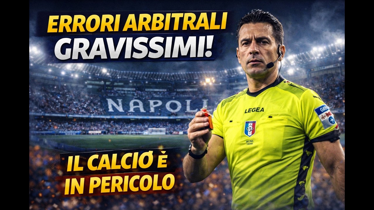 Errori Arbitrali Inaccettabili ⚠️ Il Calcio Sta Perdendo Credibilità