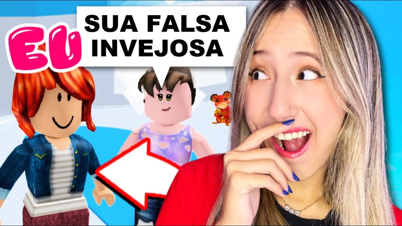 EU TESTEI MEUS FÃS com CONTA FAKE NO ROBLOX (deu treta)