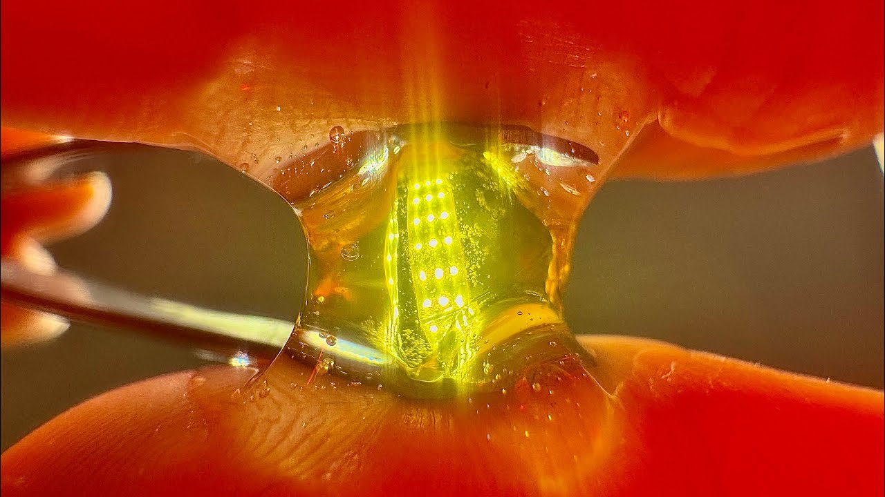 asmr eye cleaning 