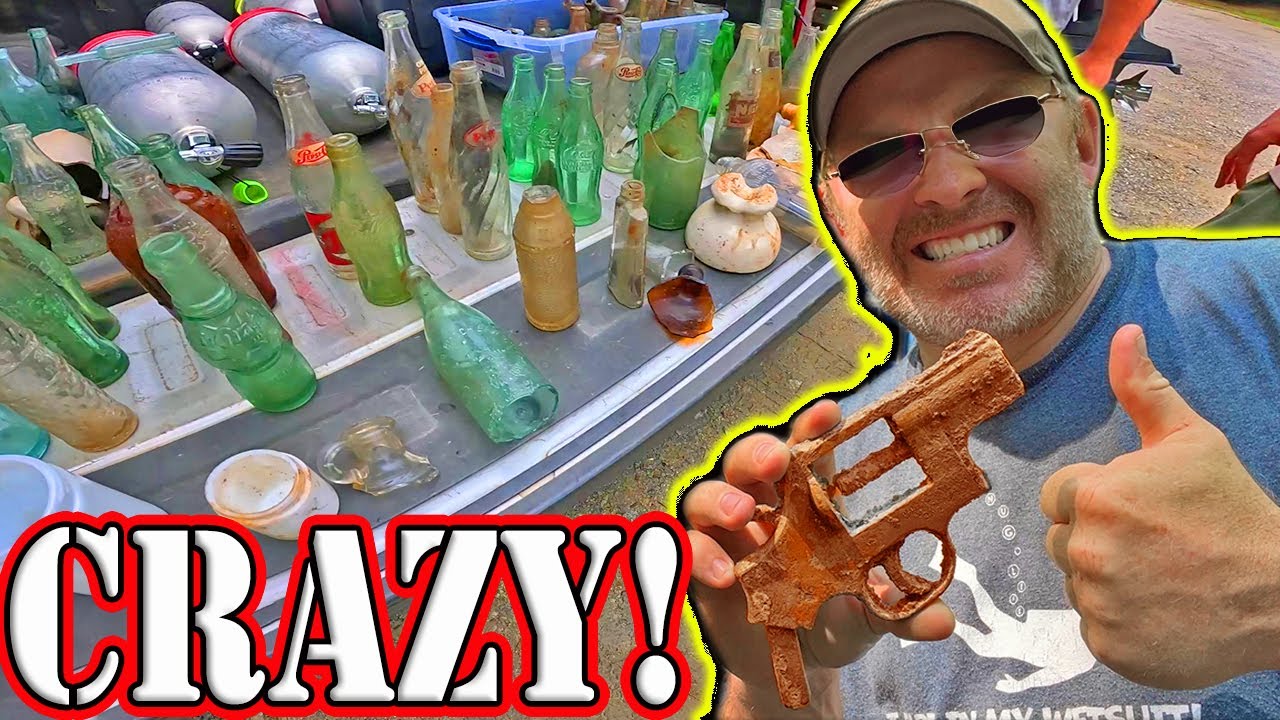 I Found Something CRAZY While Scuba Diving For 100 Year Old Treasures!
