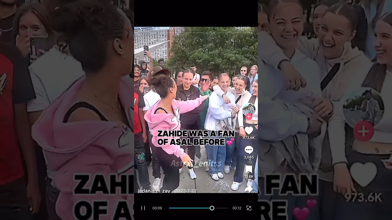 Awww how sweet💕🥰#zahide #asal