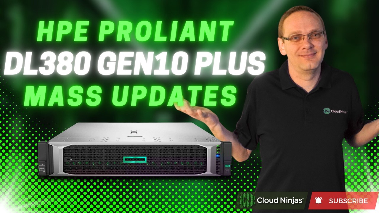 HPE ProLiant DL380 Gen10 Plus: массовое обновление | Обновление прошивки | SPP | Service Pack for...