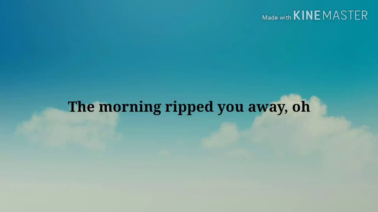 Don't wake me up by a The Hush Sound   lyric video 50+ sub special