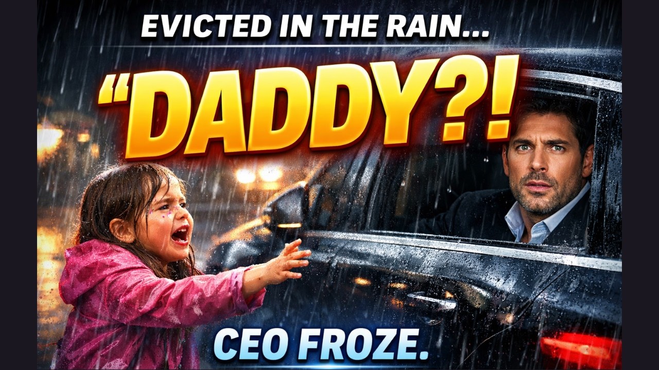Little Girl Chased a Luxury Car Crying “Daddy!” — The CEO Froze When He Saw Her Face…
