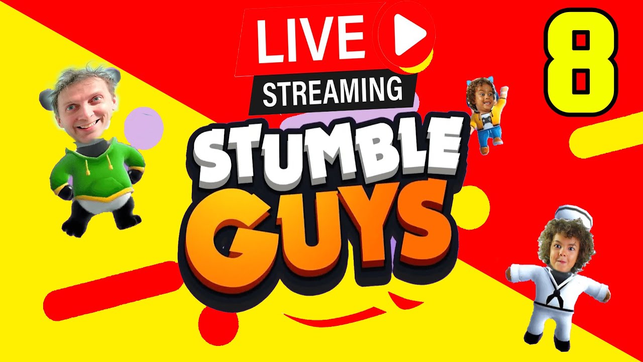 🔴 STUMBLE GUYS GIOCO CON VOI -  ENTRA NEL MIO TEAM - LIVE #08