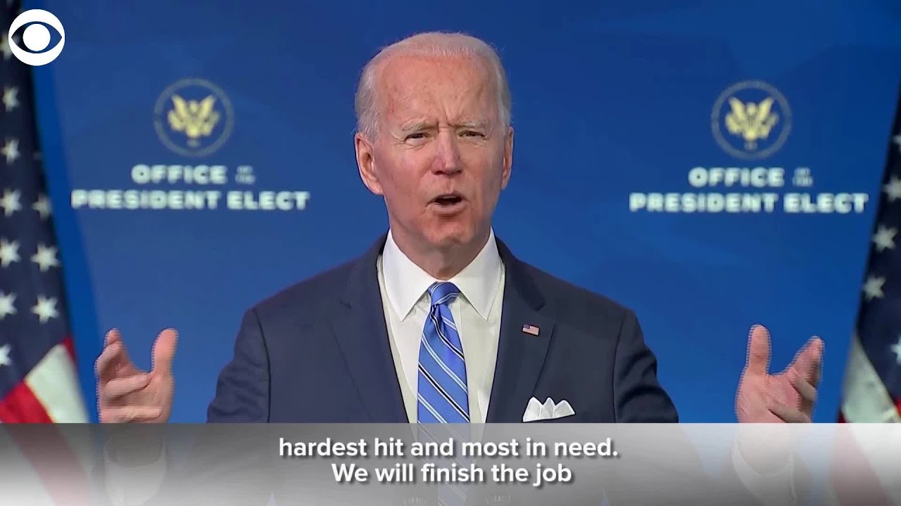 WEB EXTRA: Joe Biden Promises More Stimulus Money