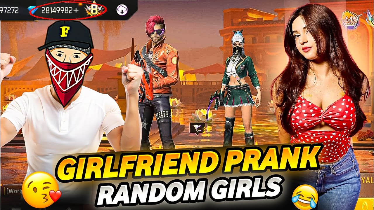 GIRLFRIEND 😍 PRANK 🤬 WITH RANDOM GIRLS 🥰!