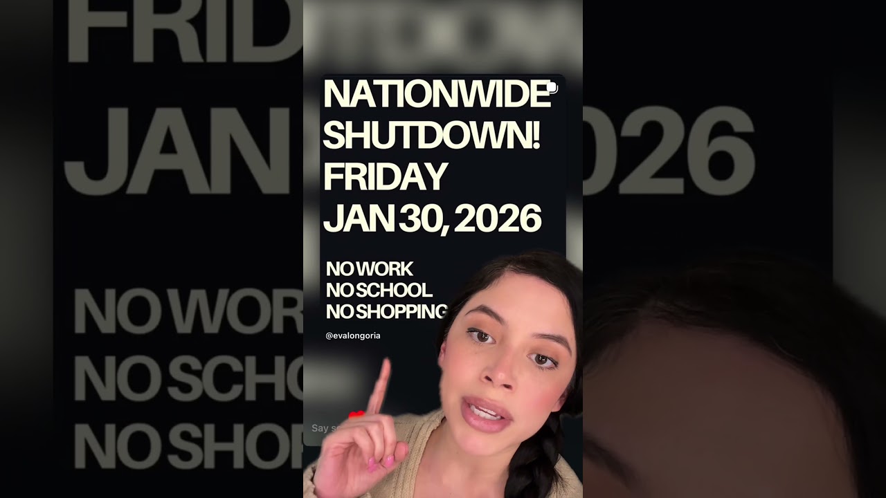 NATIONWIDE SHUTDOWN TODAY #nationwideshutdown #ICE #immigration #protest #ABOLISHICE