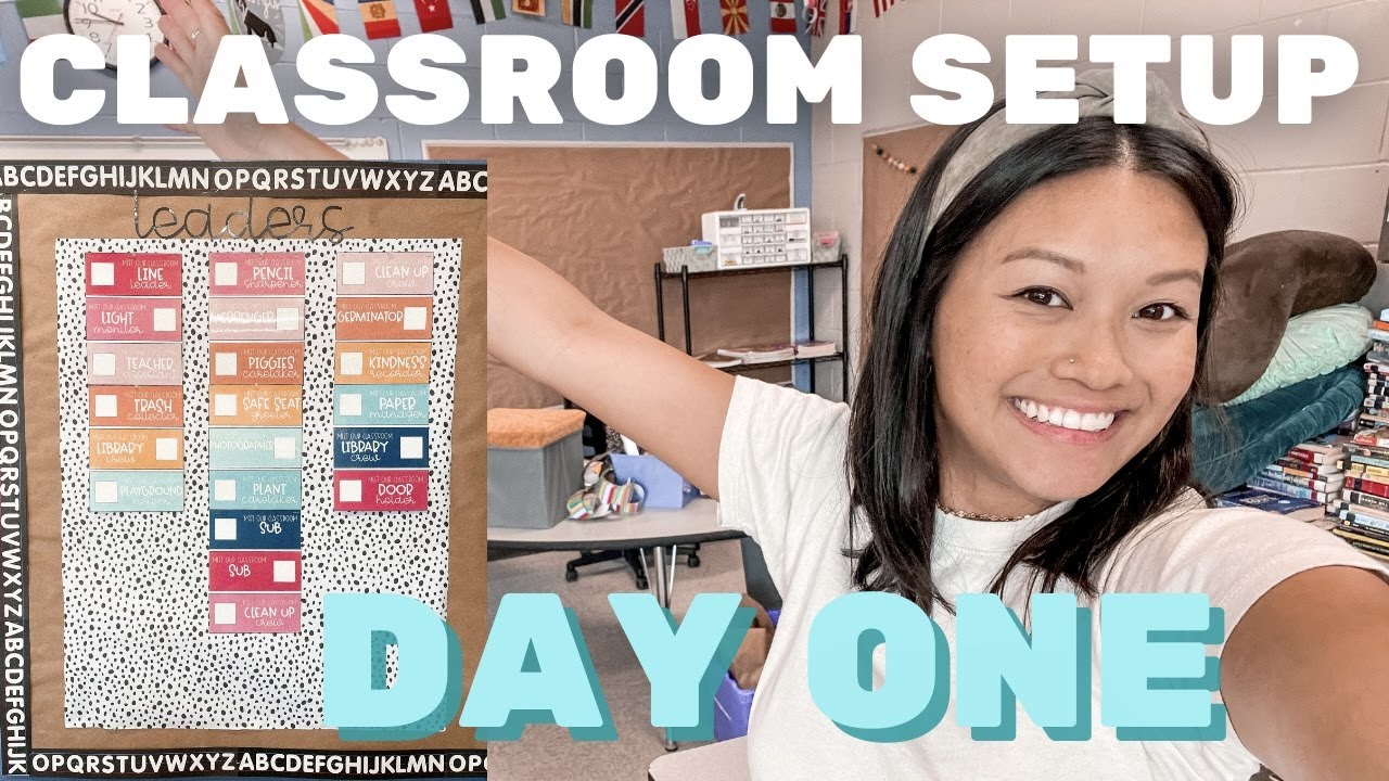CLASSROOM SETUP DAY ONE!! | 2021 ✿