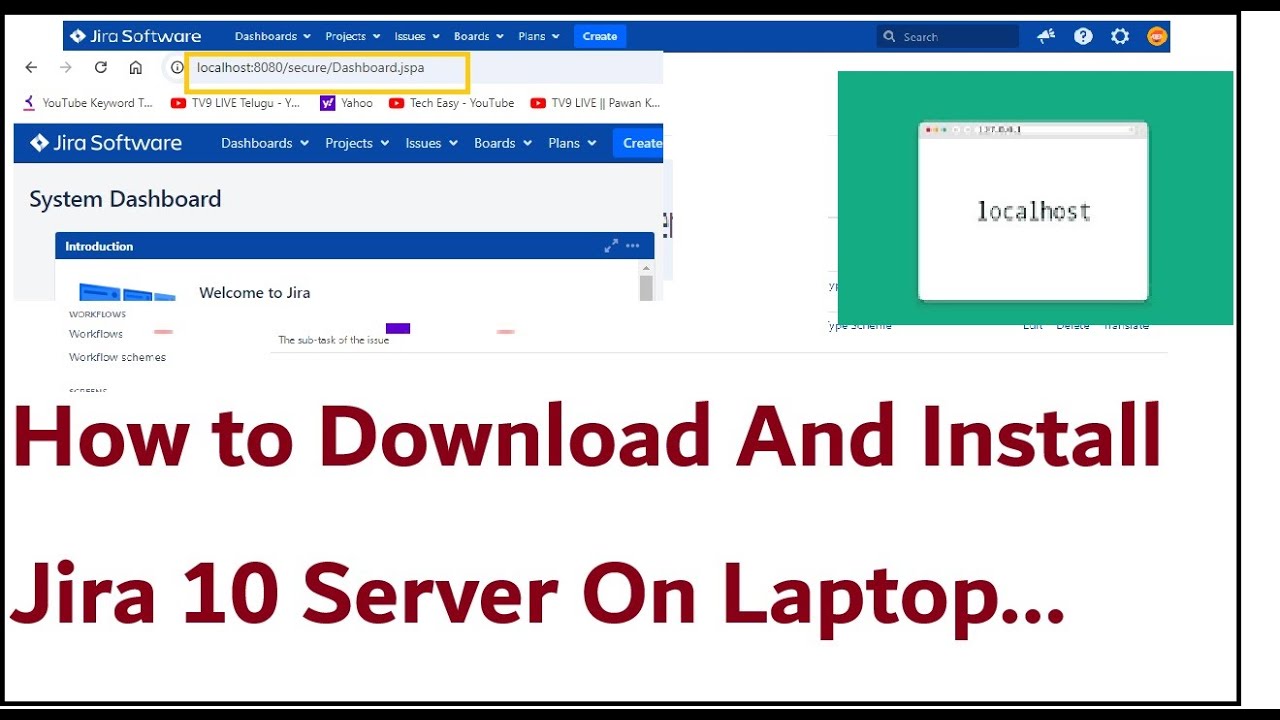 How to Download And Install Jira software locahhost On Windows