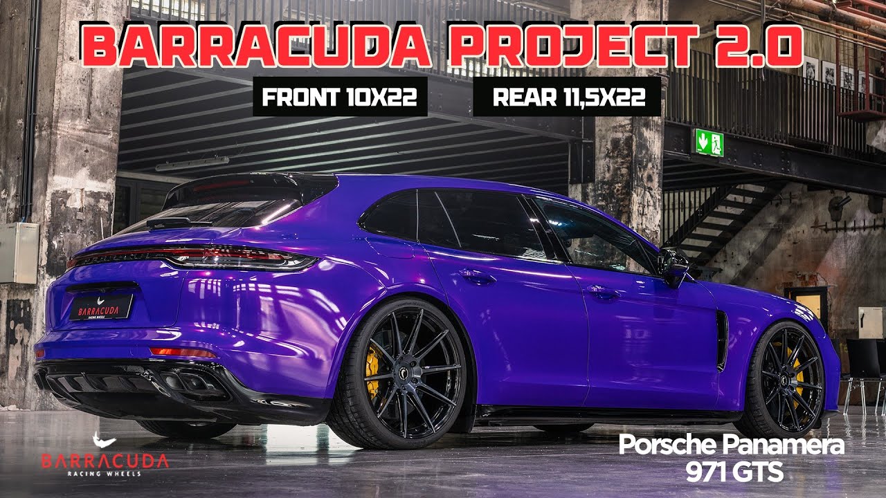 Xtreme Barracuda Project 2.0 Felgen für den Porsche Panamera 971 GTS