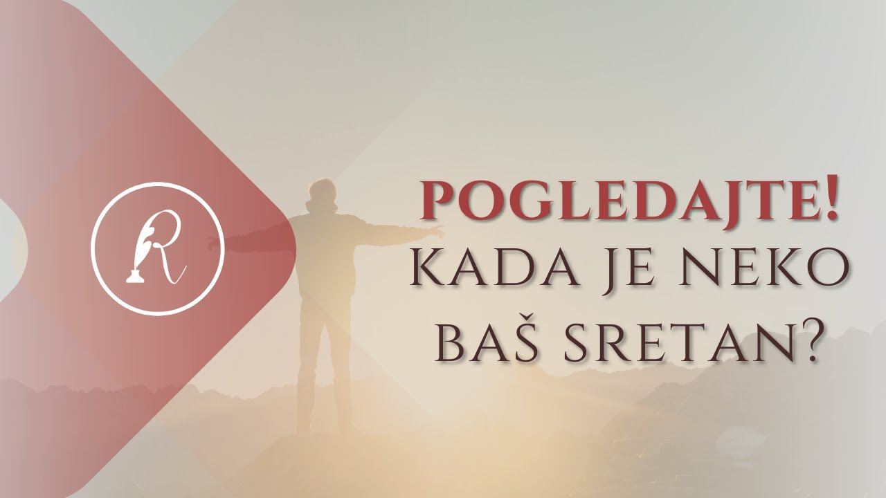POGLEDAJTE! KADA JE NEKO BAŠ SRETAN? - Jasmin Durić, prof.