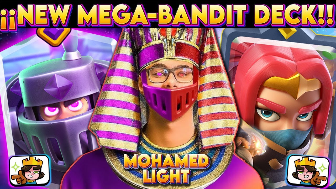 MOHAMED LIGHT CREA EL COMBO MAS ROTO CON LAS CARTAS MAS ODIADAS EN CLASH ROYALE!! #crl #beniju
