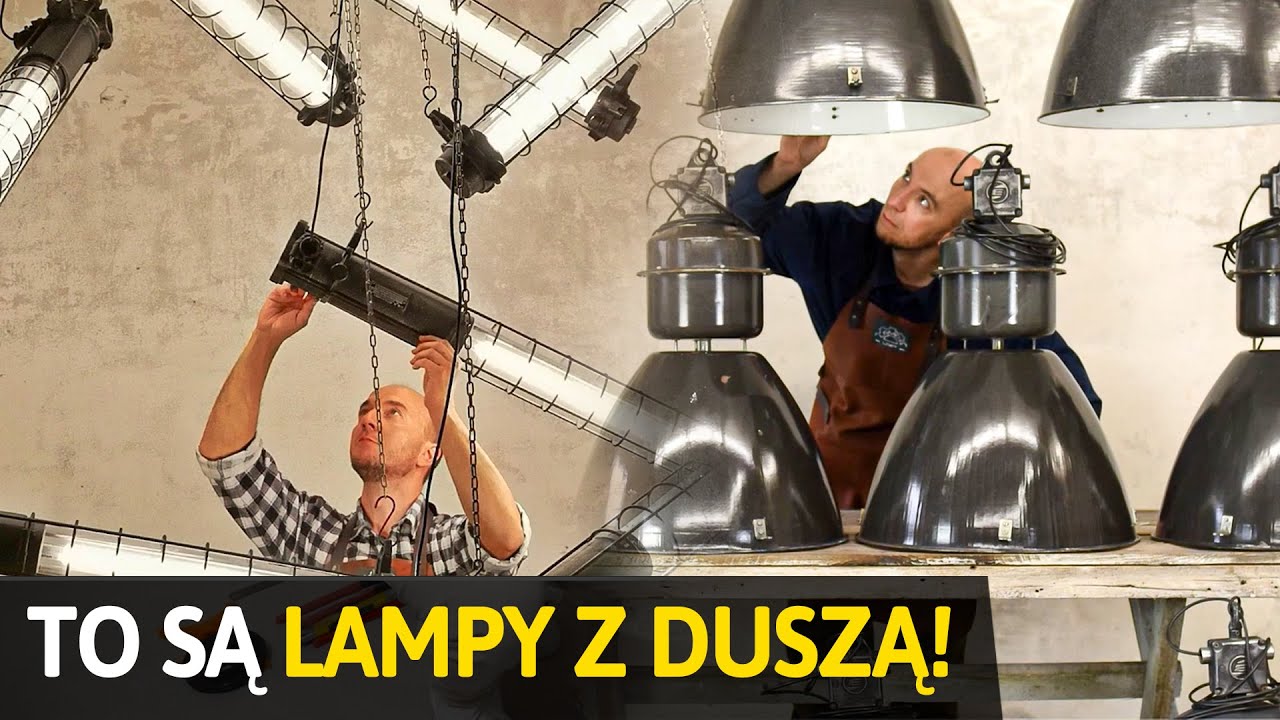 TEN CZŁOWIEK NADAJE STARYM I ZNISZCZONYM LAMPOM NOWE ŻYCIE! | URZĄDZAMY