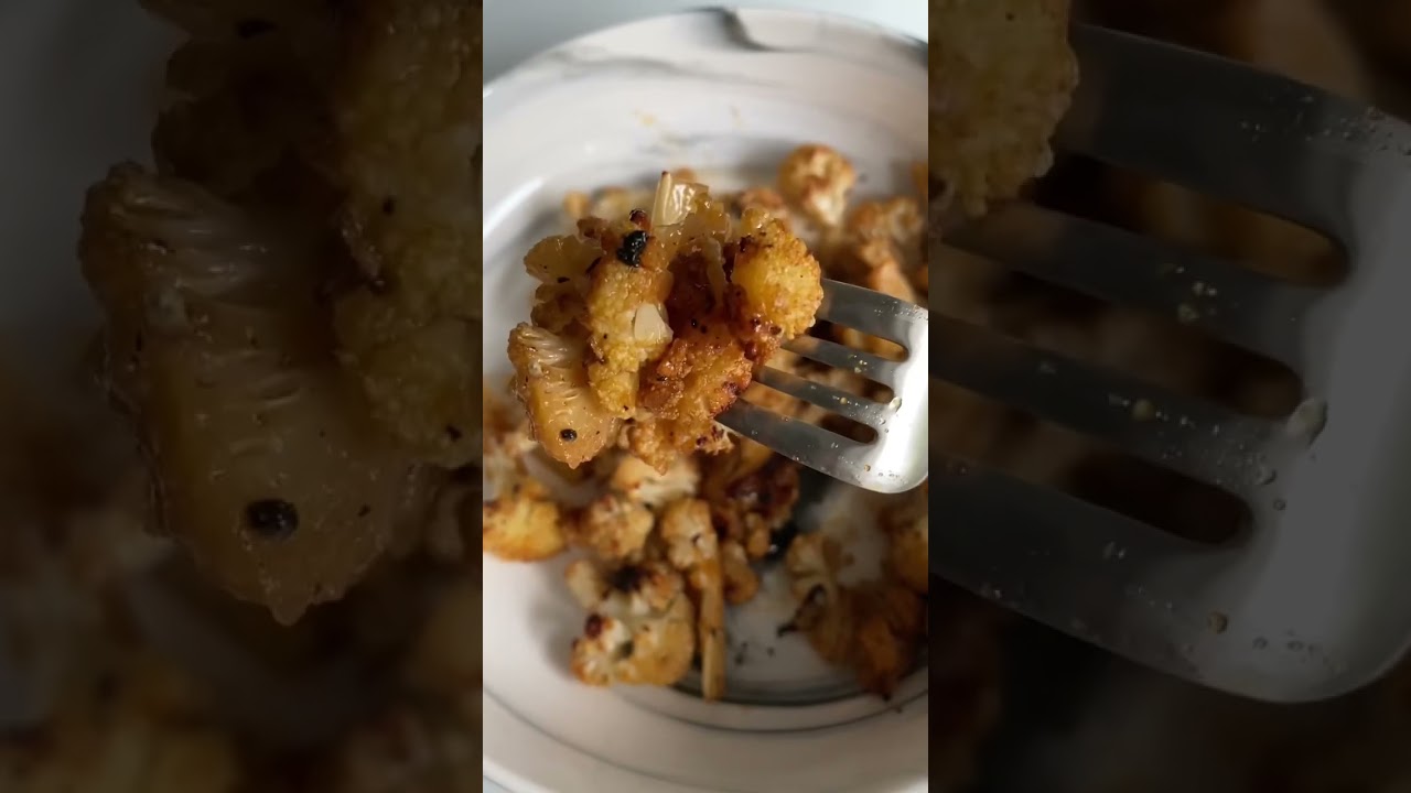 This Sweet and Spicy is the only way I&rsquo;m making cauliflower #shorts