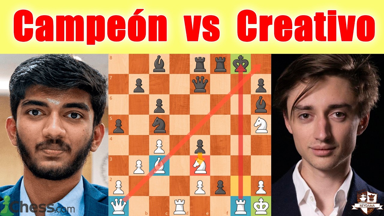 !!!Campeón del Mundo vs el Creativo en el Mundial!!! Gukesh vs Dubov