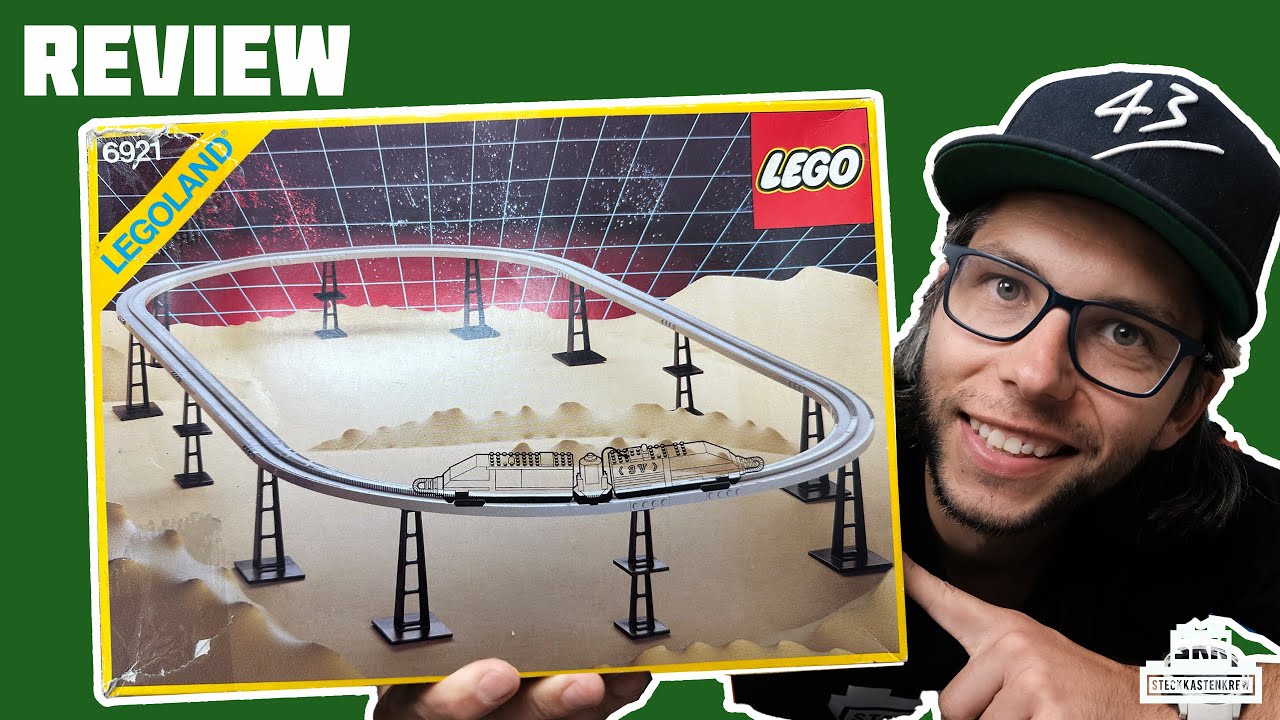 Gab es früher wirklich Erweiterungssets für die Monorail?: LEGO® 6921 von 1988 [Review]