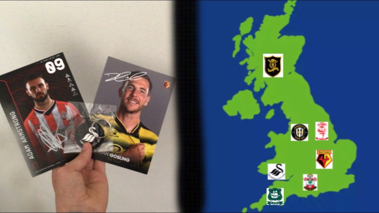 I asked every team in the UK for autographs…