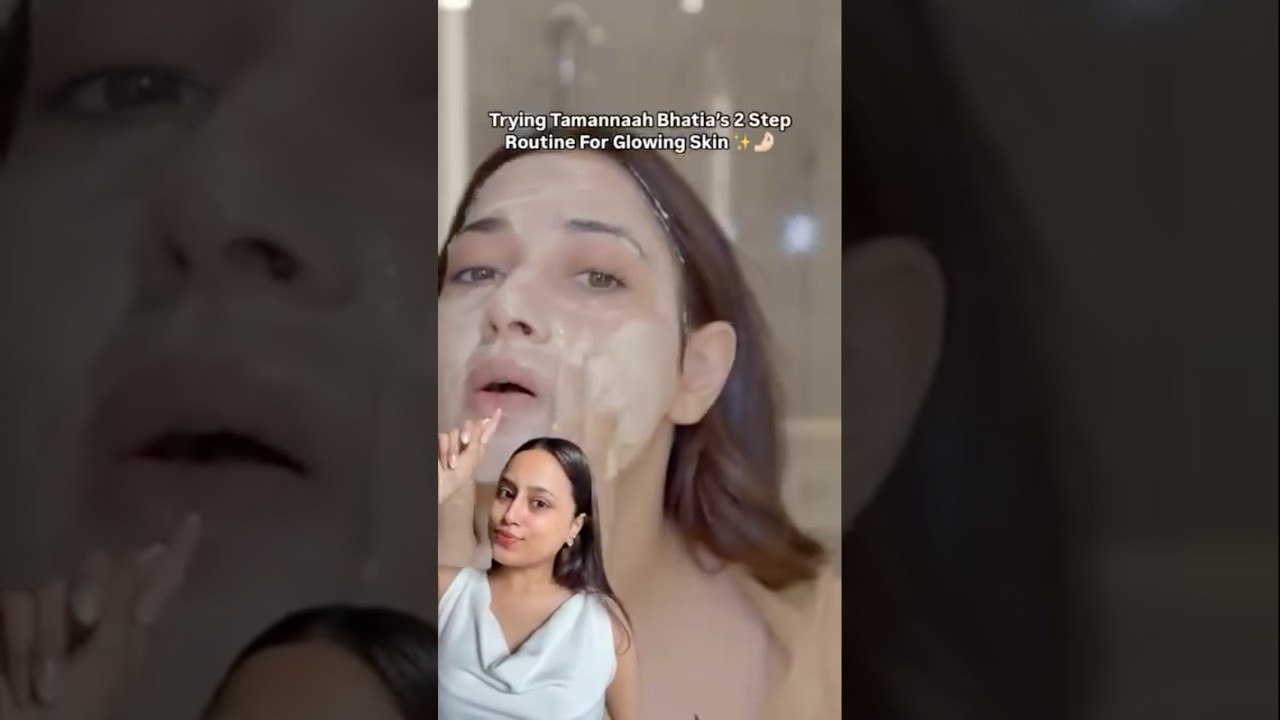 Thanks Tamannaah ✨ #skincare #popxo #beauty #skincareathome