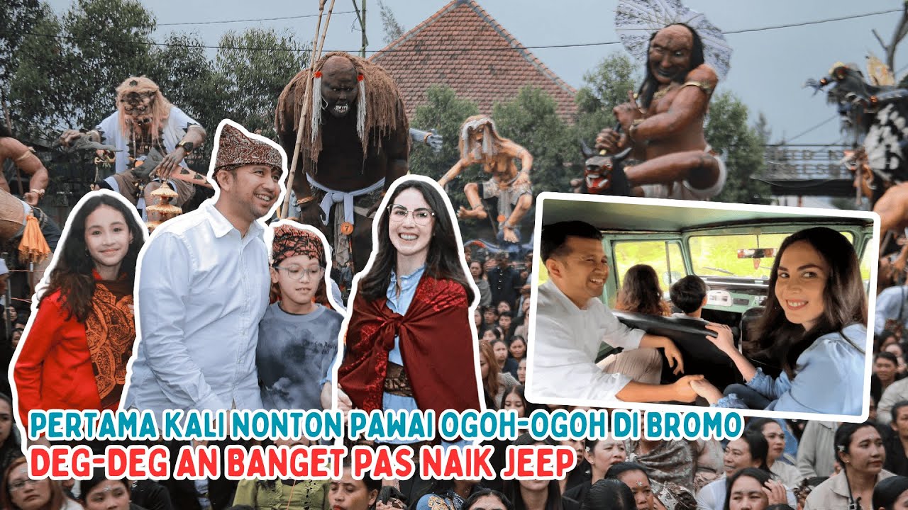 NONTON PAWAI OGOH-OGOH & BUKBER DI BROMO. GROGI NAIK JEEP! 😄| Arumi Bachsin