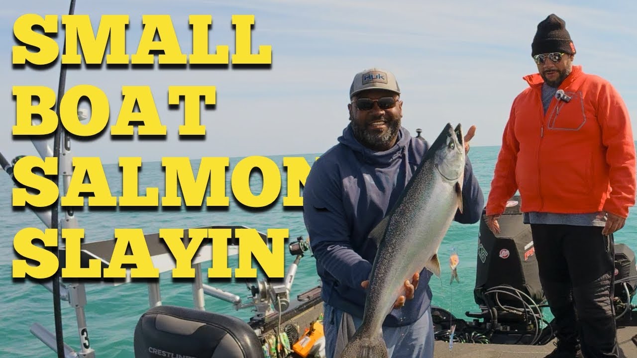 Small Boat Salmon Fishing on Lake Michigan: Program Breakdown & Tips!