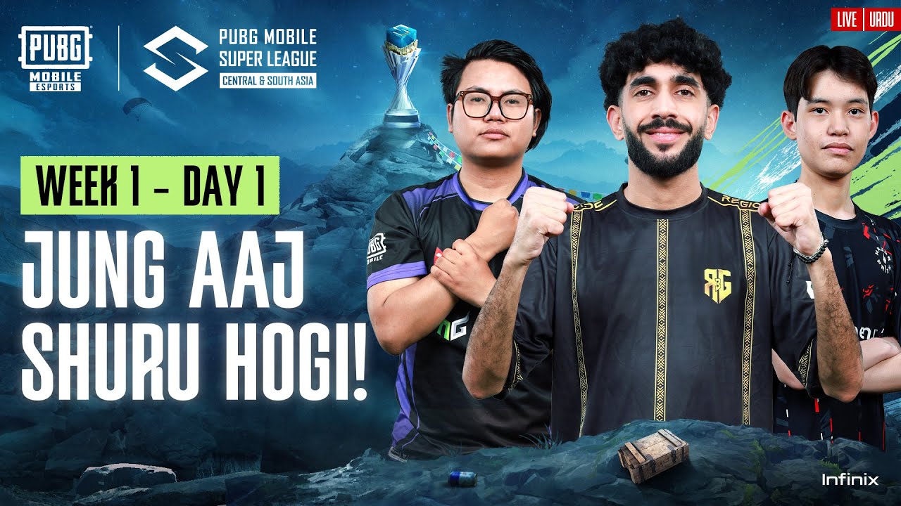 [URDU] 2024 PMSL CSA League Stage W1D1 | Spring | JUNG AAJ SHURU HOGI!