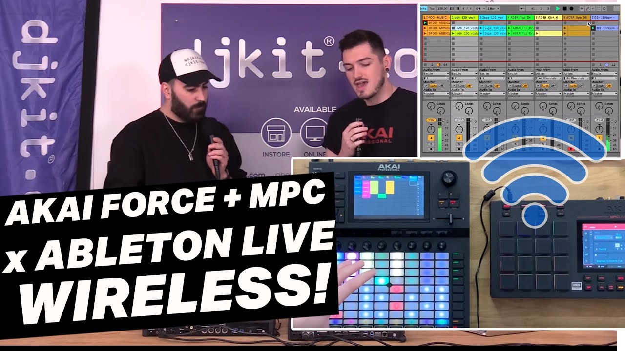 Обновление AKAI Force и MPC x Ableton — бесшовное беспроводное соединение, без проводов! #TheRatcave
