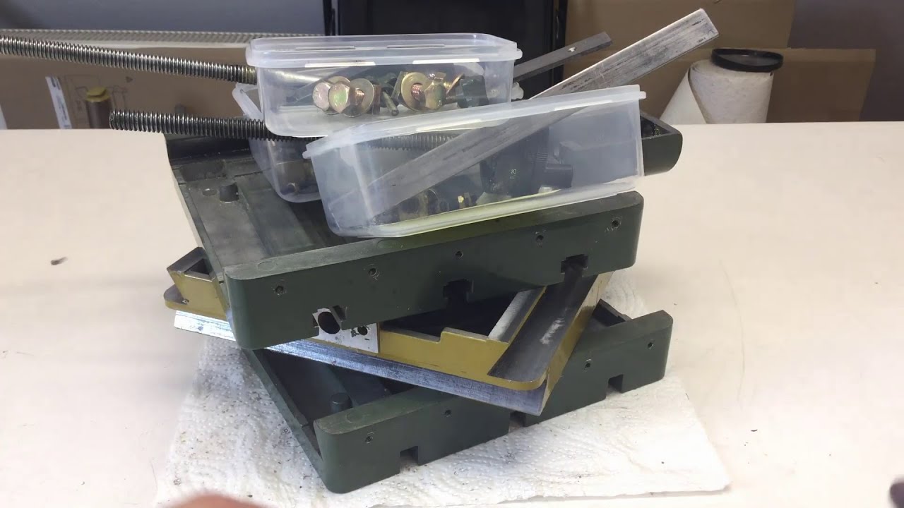 Proxxon KT 150 Compound Table Overhaul (Complete Teardown)