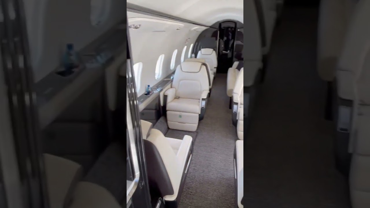 Private Jet Walkthrough - Challenger 350 - JetZen
