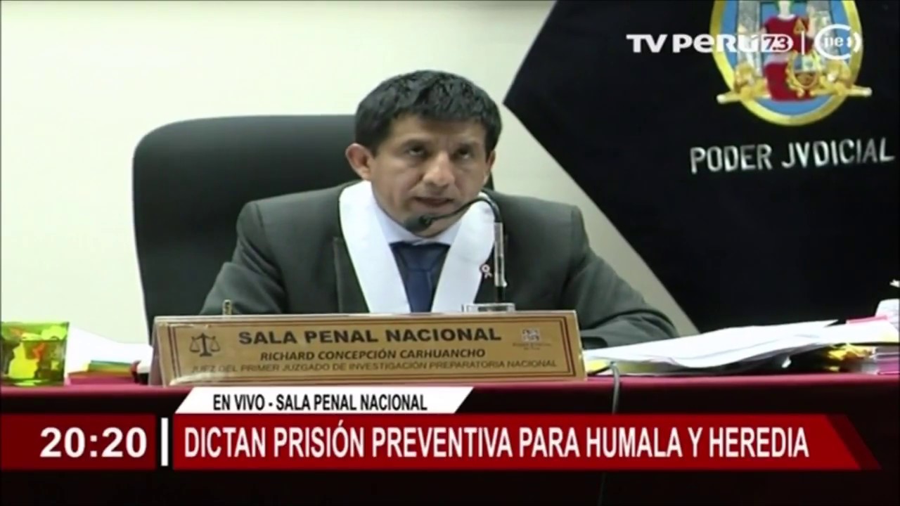Dictan 18 meses de prisión preventiva para Ollanta Humala y Nadine Heredia