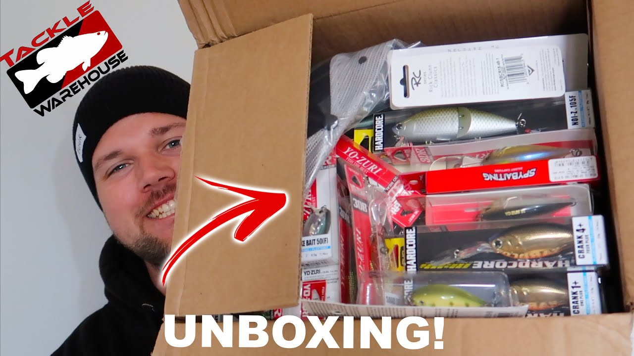 £250 Tackle Warehouse unboxing! JDM Crankbaits and Jerkbaits