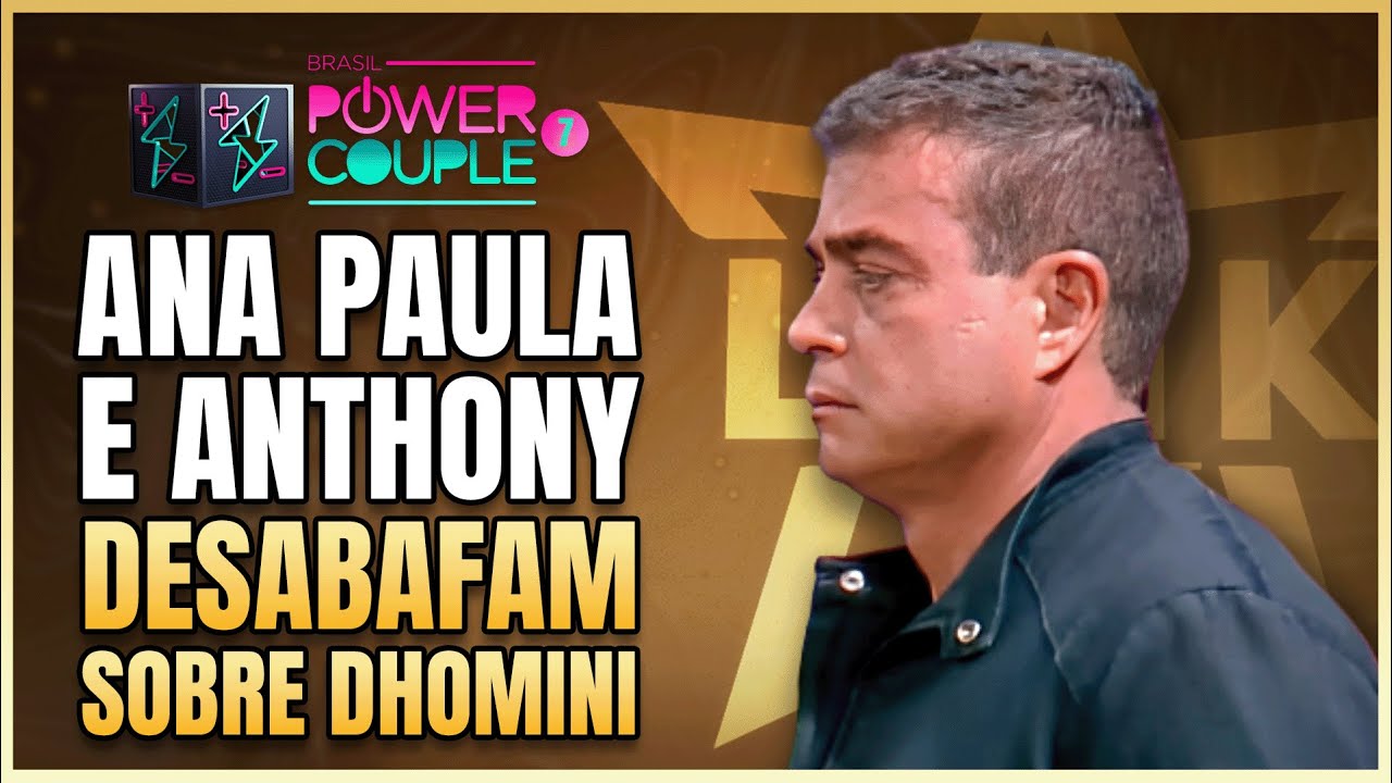 DHOMINI PASSOU DO PONTO NO POWER COUPLE? | LINK PODCAST