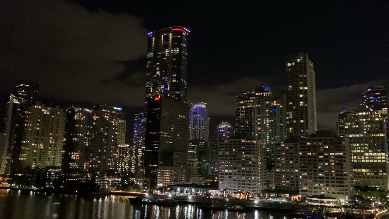 Beautiful View of City at Night | Free Footage - Videos for content creators