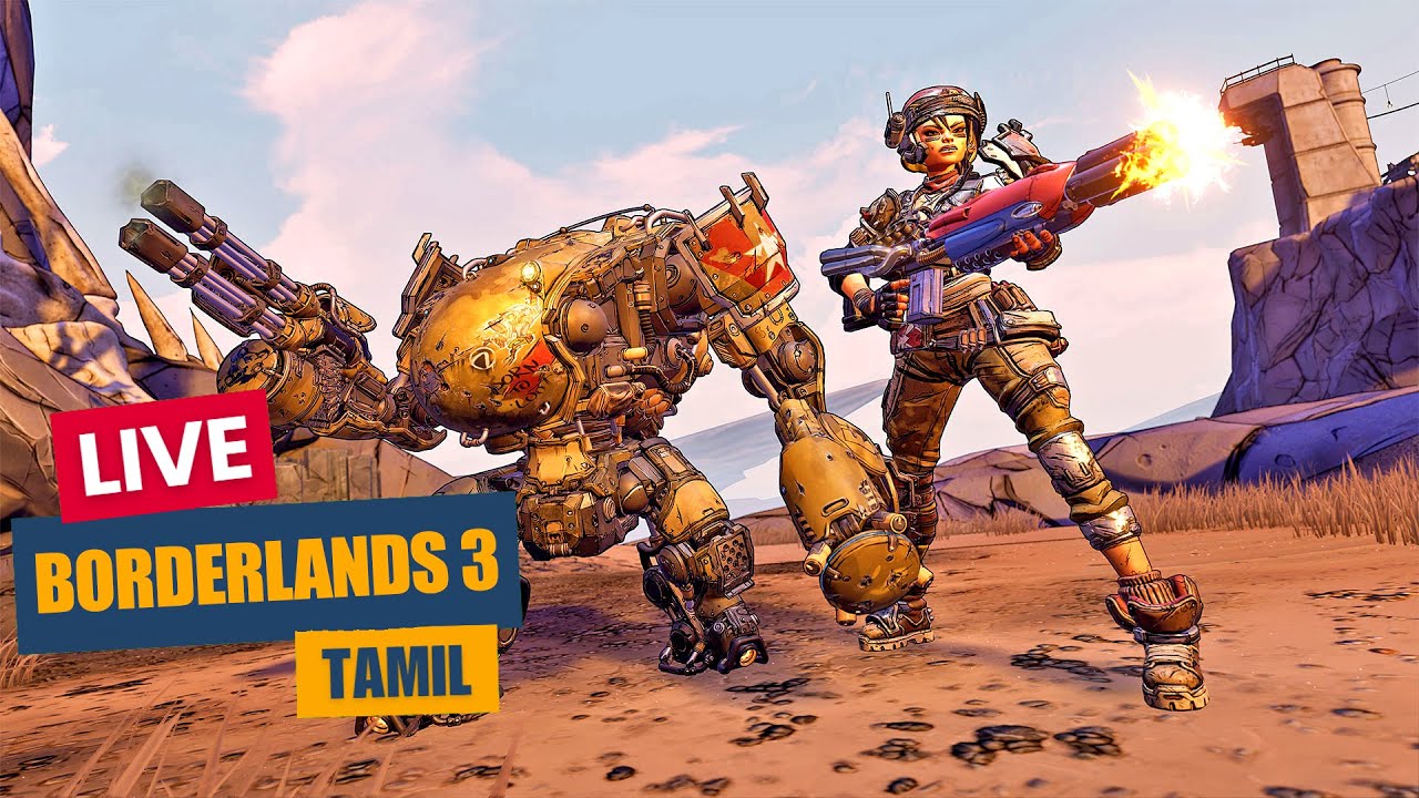 Live - Borderlands 3 Gameplay #Tamil