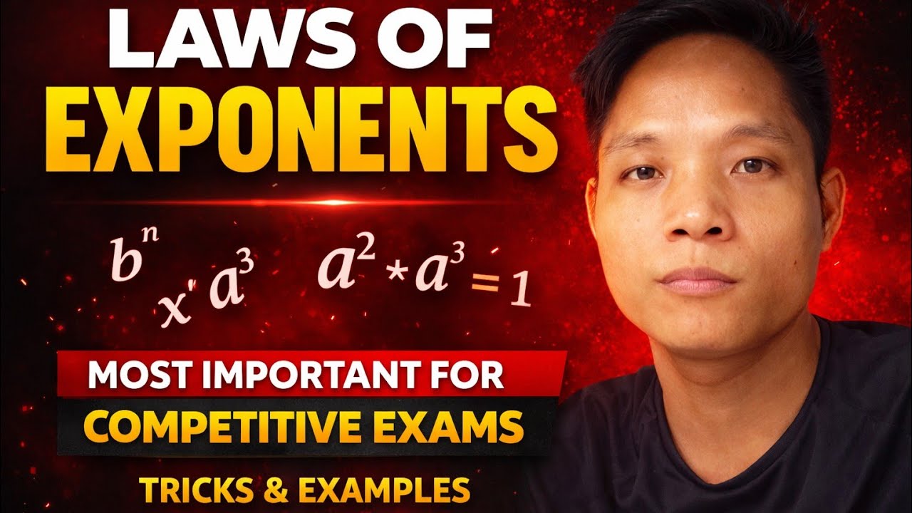 🙂Laws of exponent (part -1) #education #mathematics 