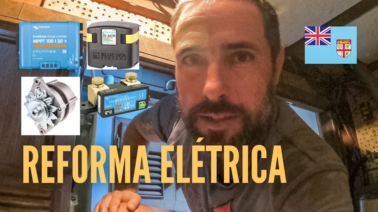 REFORMA ELÉTRICA do Veleiro - Ep. 40