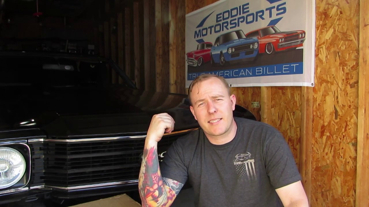 Eddie Motorsports Hood Hinges, Latch Assembly, and Stoppers on 1969-1972 Chevelle, Malibu
