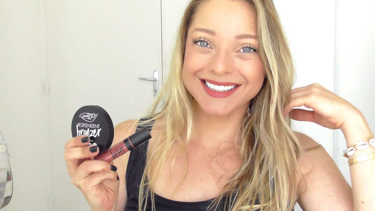 J’AI TESTÉ LE MAQUILLAGE PUROBIO : MON AVIS | beautybycarlene