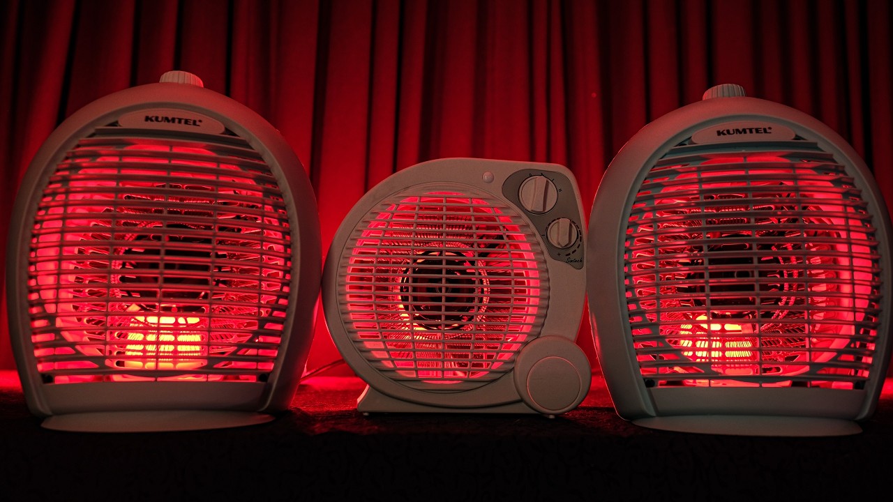 💤 3X Soft Fan Heater Hum with Steady White Noise for Anxiety Relief 😴